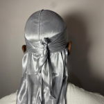Grey Silky Durag