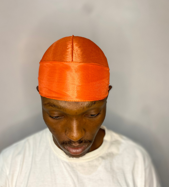 Orange Silky Durag