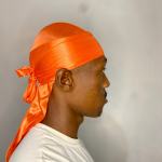 Orange Silky Durag